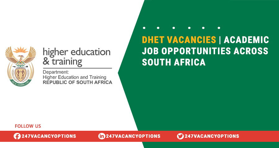 DHET Vacancies