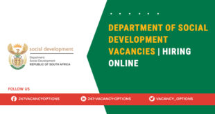 Department Of Social Development Vacancies