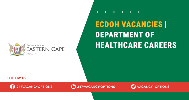 ECDOH Vacancies 2025 | Multiple Positions Hiring ECDOH Vacancies