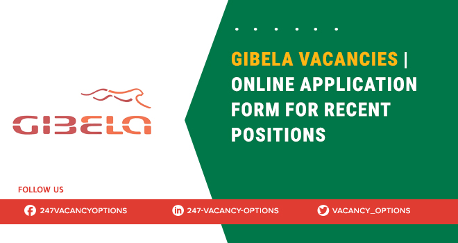 Gibela Vacancies: Offering Good Salary for Recent Jobs Gibela Vacancies