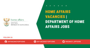 Home Affairs Vacancies
