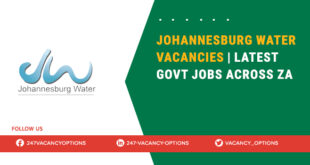 Johannesburg Water Vacancies