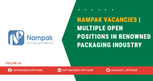 Nampak Vacancies