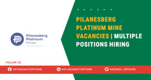 Pilanesberg Platinum Mine Vacancies