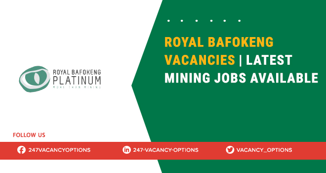 Royal Bafokeng Vacancies | Latest Careers in Invesment Industry Royal Bafokeng Vacancies