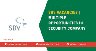 SBV Vacancies