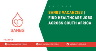 SANBS Vacancies