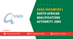 SAQA Vacancies
