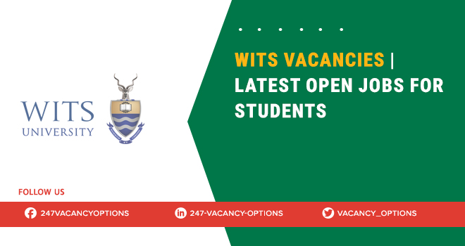 Wits Vacancies 2025 | Apply Online for Latest Education Department Jobs Wits Vacancies